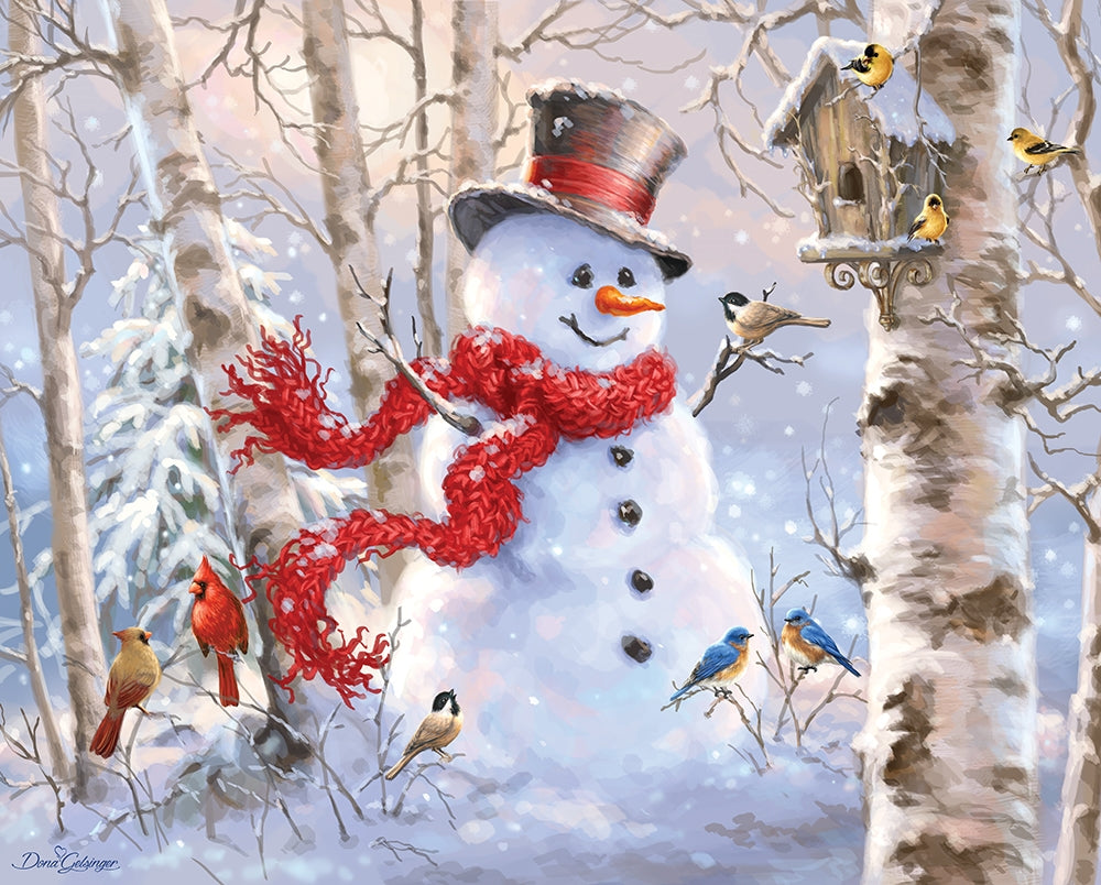 PFG Hiver Friends, Dona Gelsinger (1000pcs) (utilisation / utilisée - puzzles pour de bon)