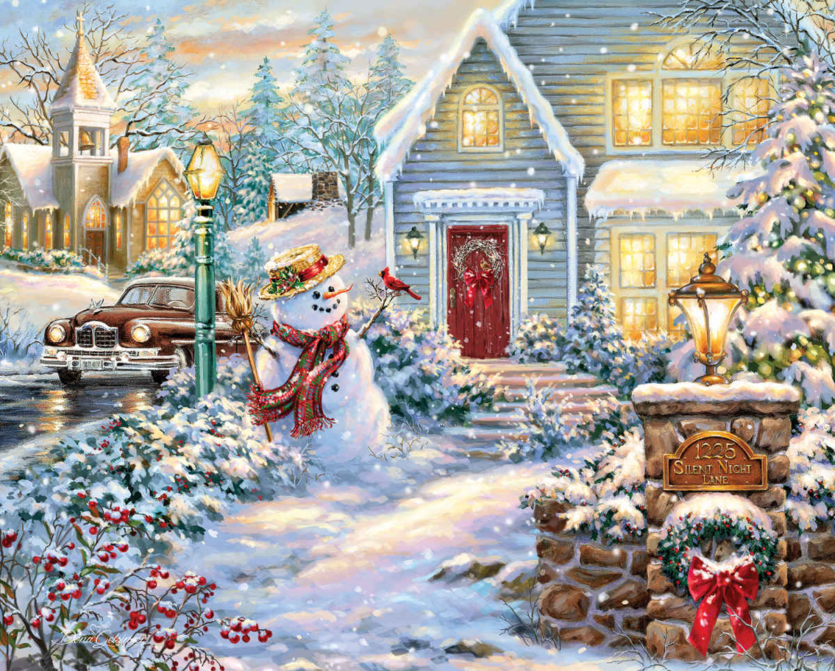 PFG Night Lane, Dona Gelsinger (1000pcs) (utilisation / utilisée - puzzles pour de bon)