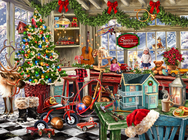 Santa's Workshop, Dona Gelsinger (1000pcs)