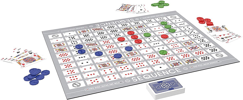 Sequence Trilingual Card Game