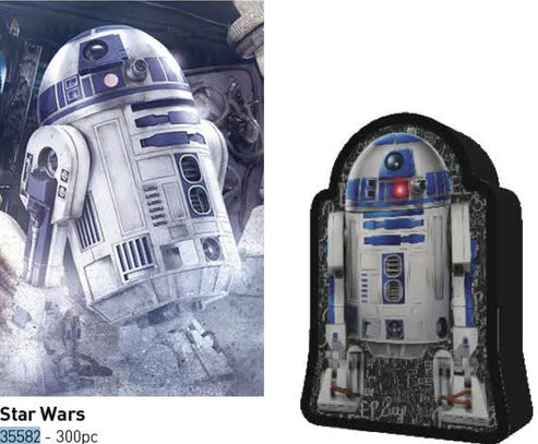 Star Wars - R2-D2 en boîte de collection (puzzle 3D) (300 pièces)