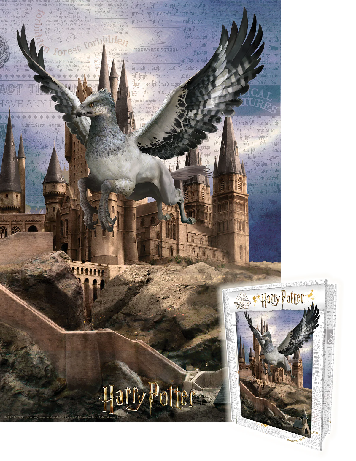 Harry Potter - Buckbeak in Collectable Tin Book (3D Puzzle) (300pcs)