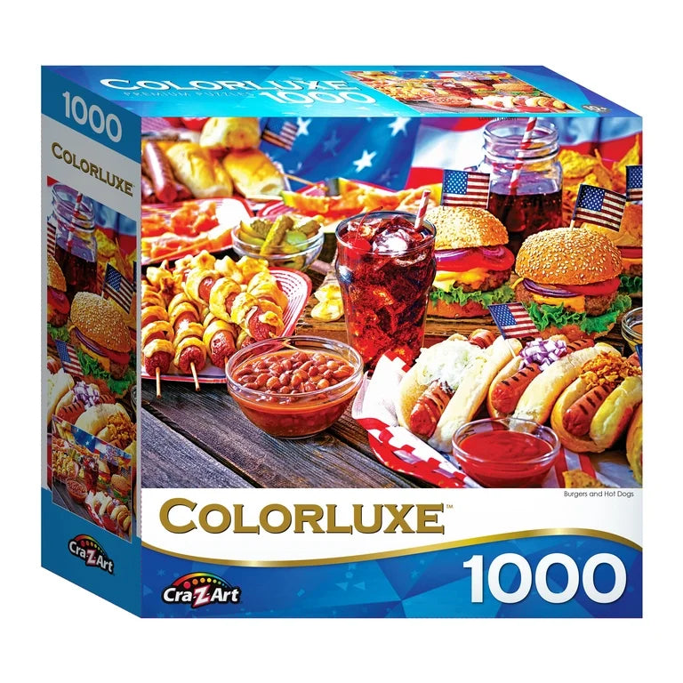 Burgers and Hot Dogs (1000pcs)