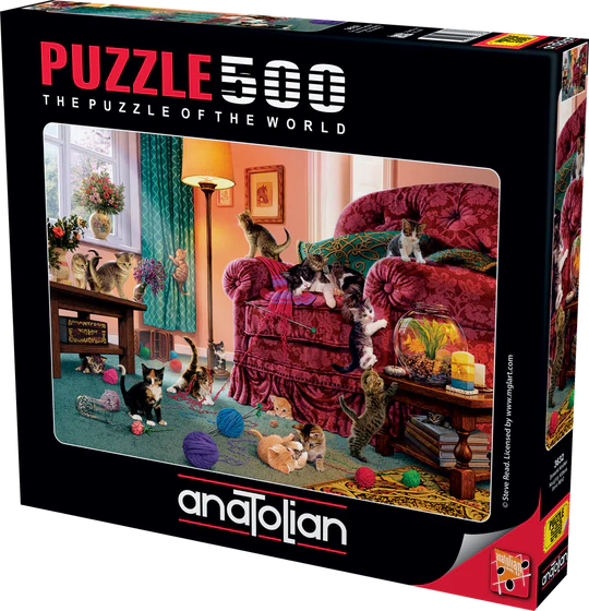 Naughty Kittens, Steve Read (500pcs)