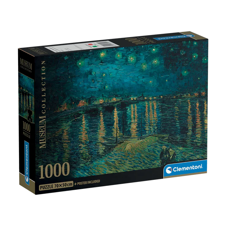 Collection du musée - La Nuit étoilée sur le Rhône, Vincent van Gogh (1000 exemplaires)