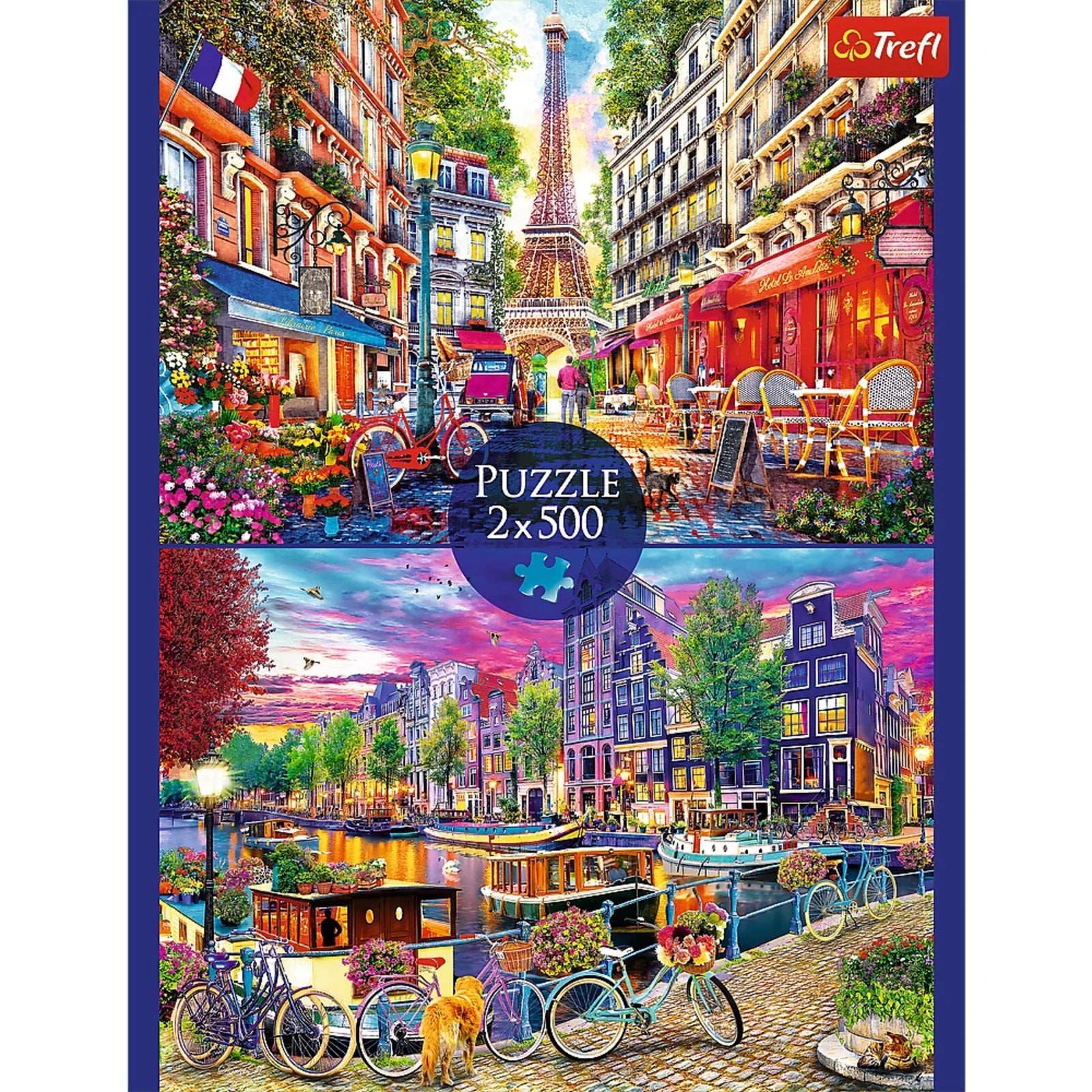 Trefl Premium Plus - European Capitals (2x500pcs)