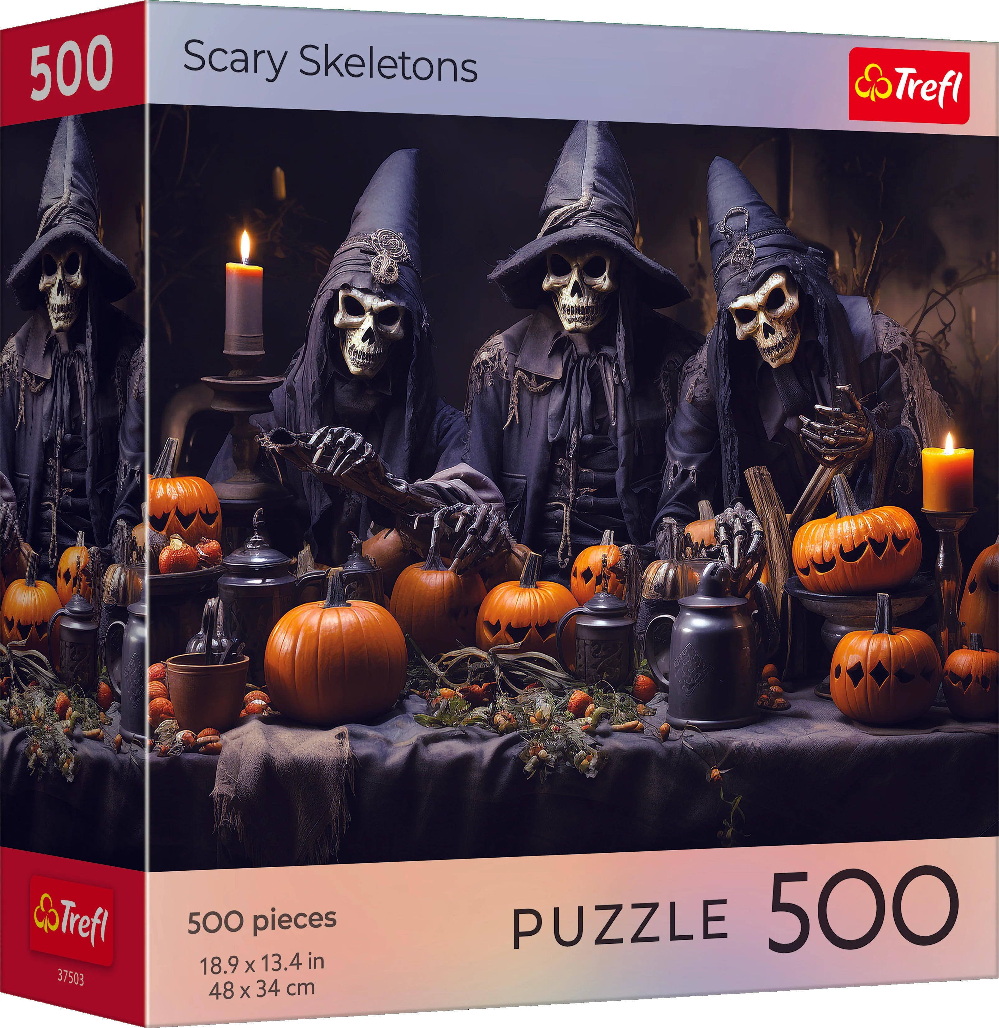 Halloween - Scary Skeletons (500pcs)