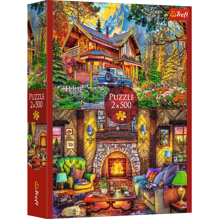 Trefl Premium Plus - Mountain Trip (2x500pcs)