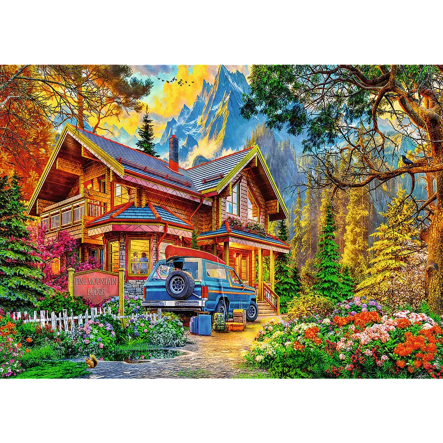 Trefl Premium Plus - Mountain Trip (2x500pcs)