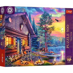 Tea Time - Evening Sunset Cabin (500pcs)