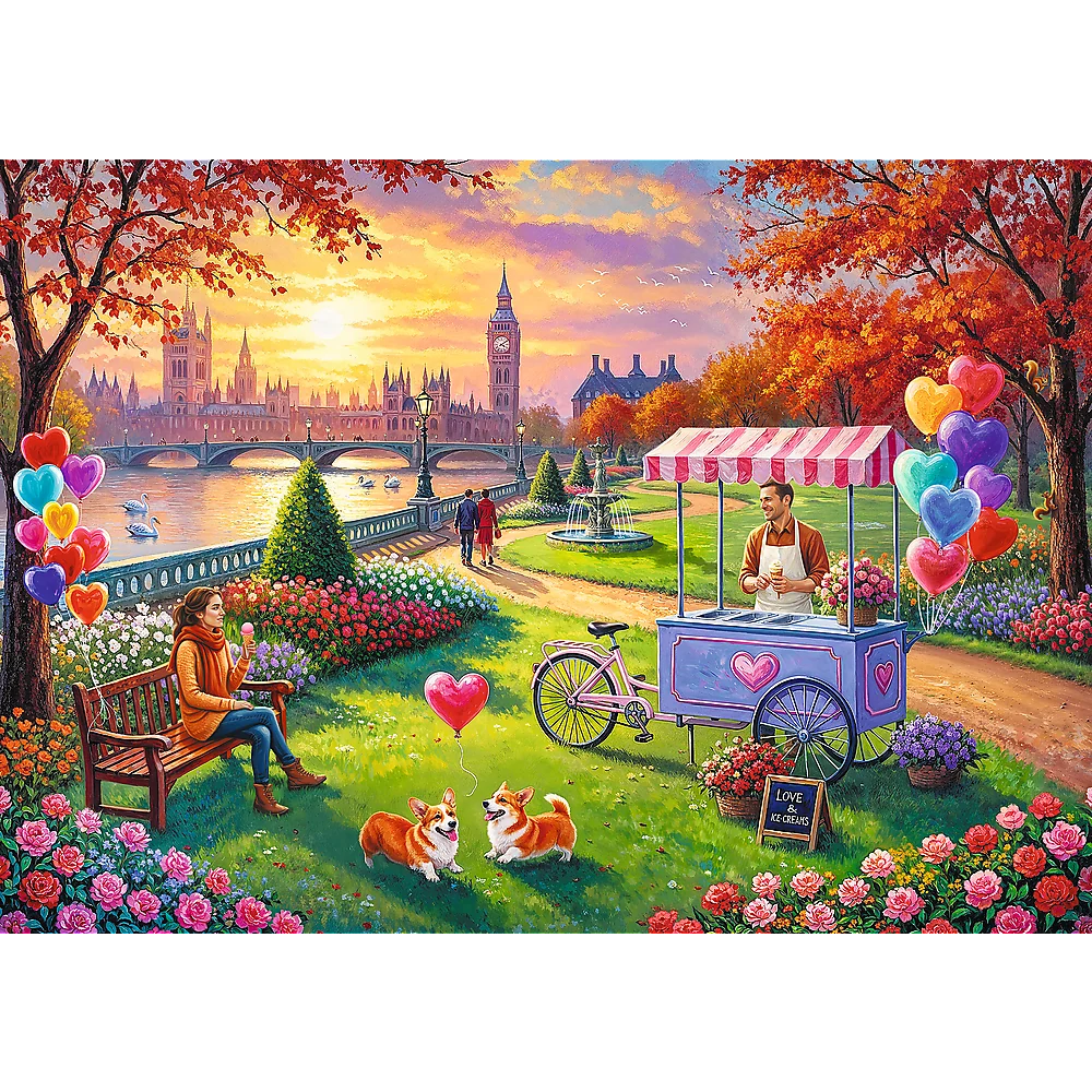 Trefl Premium Plus Love Story - Romantic London (500pcs)