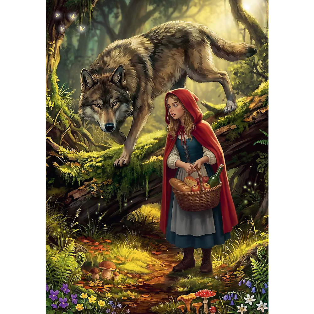 Enchanted Fairy Tales - Little Red Riding Hood and the Wolf (500pcs)