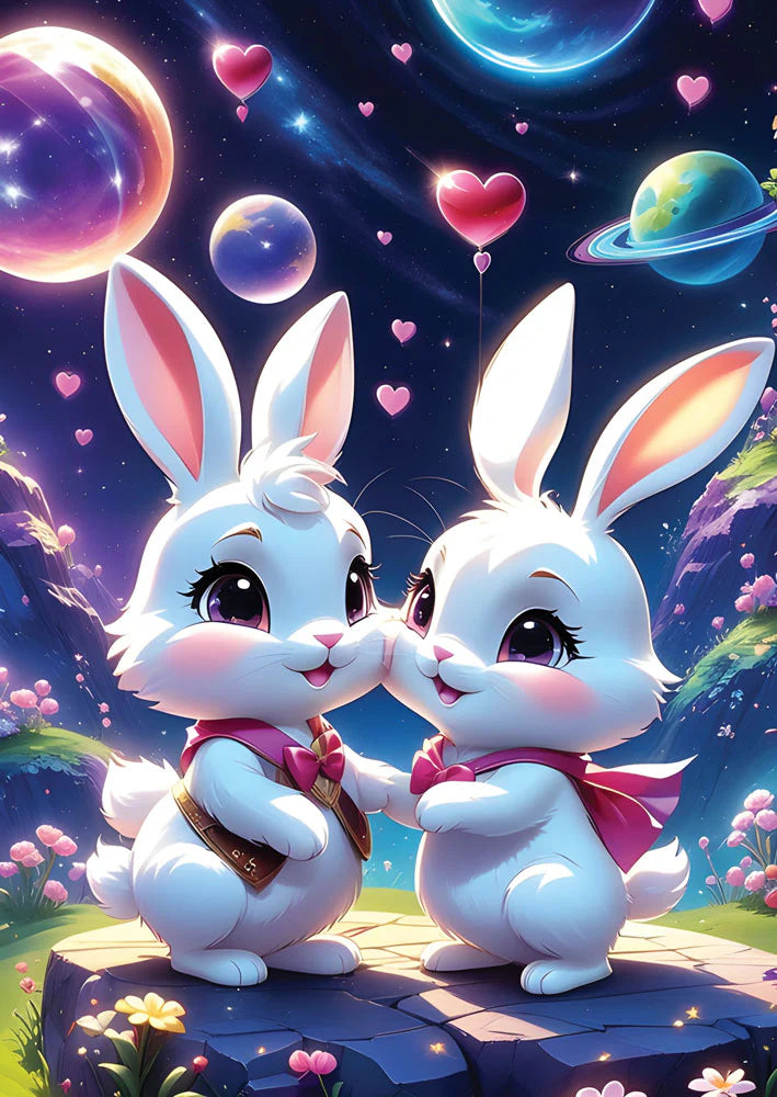 Bunnies in Love (1000pcs)