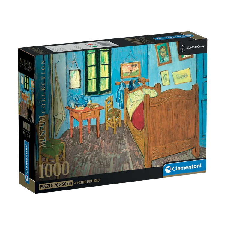 Museum Collection - Bedroom in Arles, Vincent van Gogh (1000pcs)