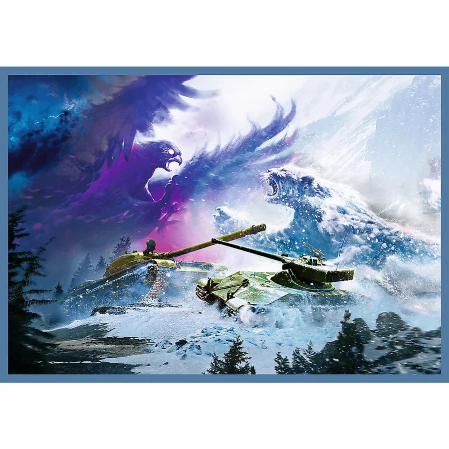 DMG World of Tanks - The Great Tank Battle (4 x 250pcs) (DAMAGED BOX)