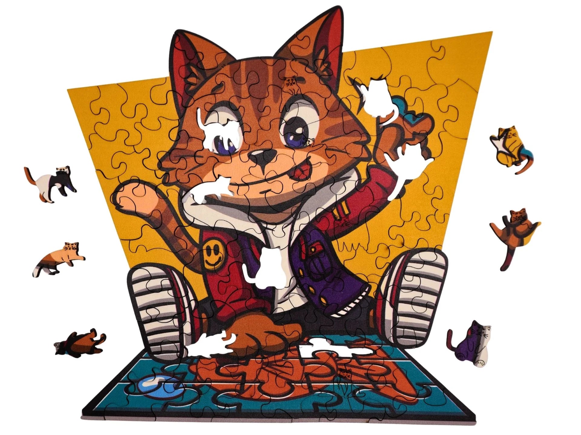 Kalo the Cat (Wood) (94pcs)