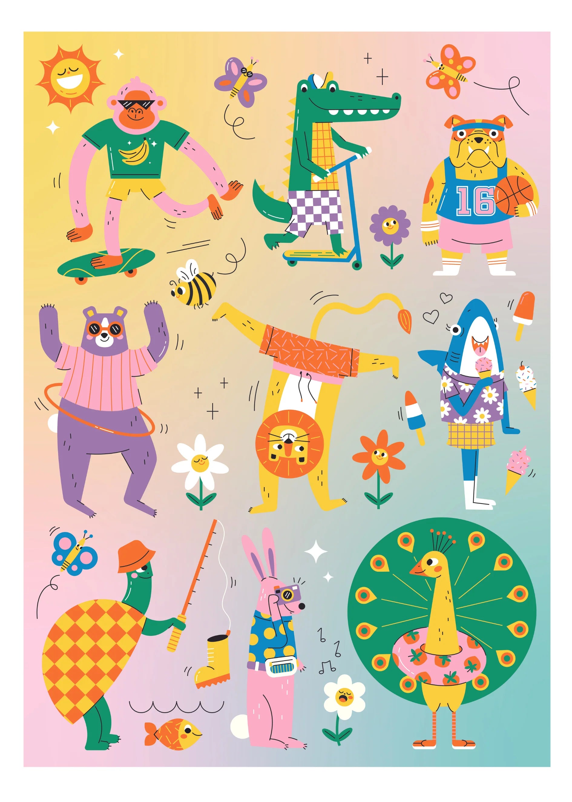 Festivanimals, Animaux Festivals, Catherine Caballero (1000pcs)