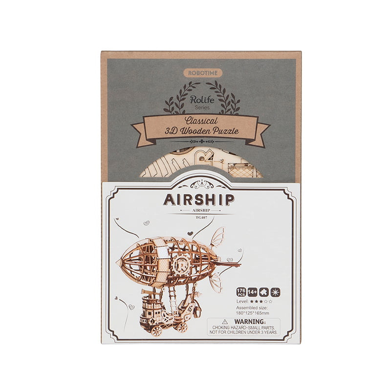3D Airship (Wood)