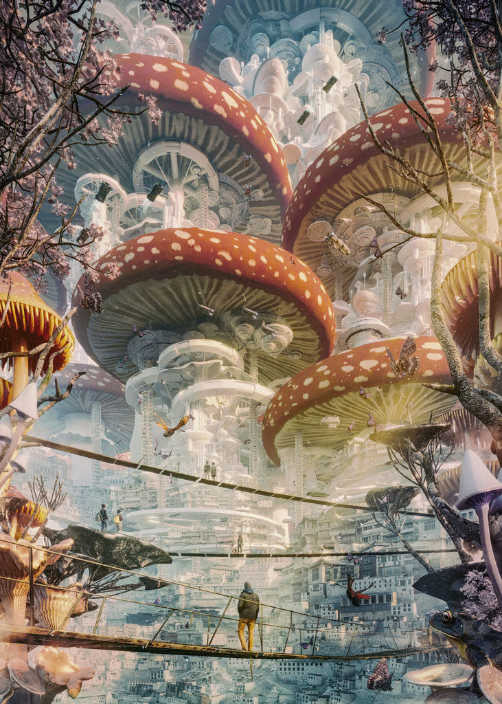 Future Cities - Shroomland (1000pcs)