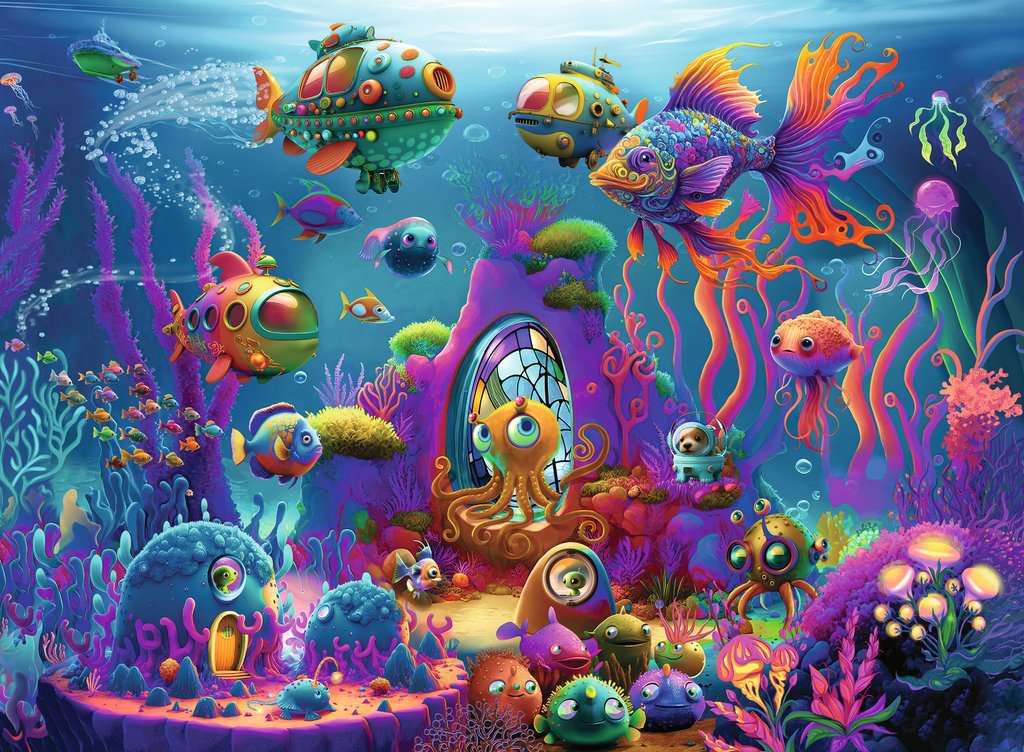 Océan extraterrestre de Ravensburger (150 xxl)
