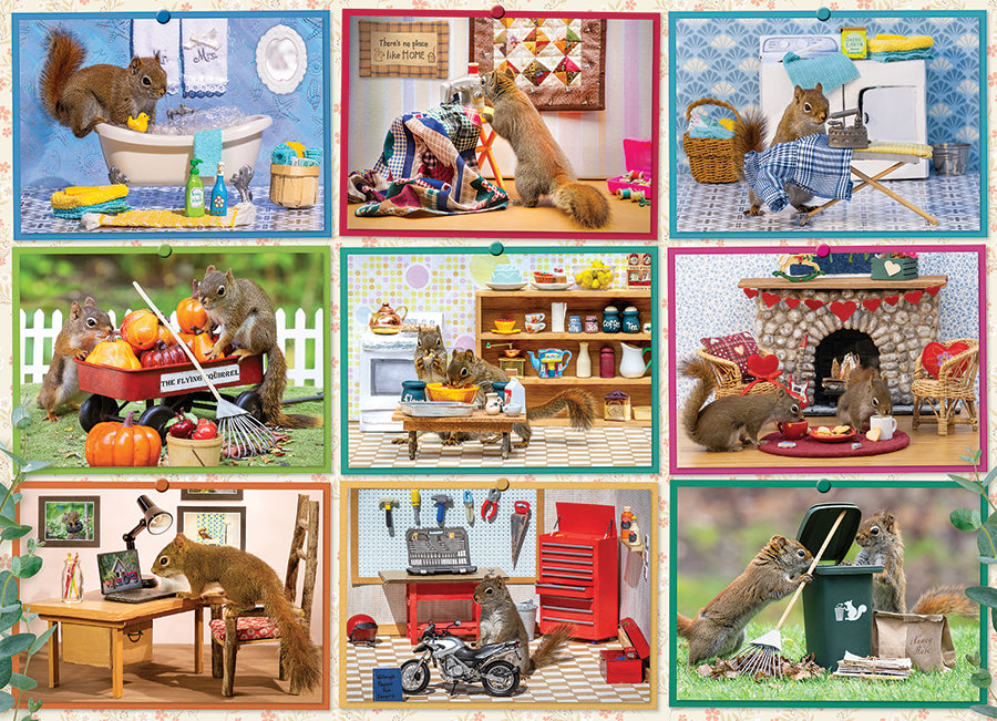 Squirrels at Home (1000pcs)