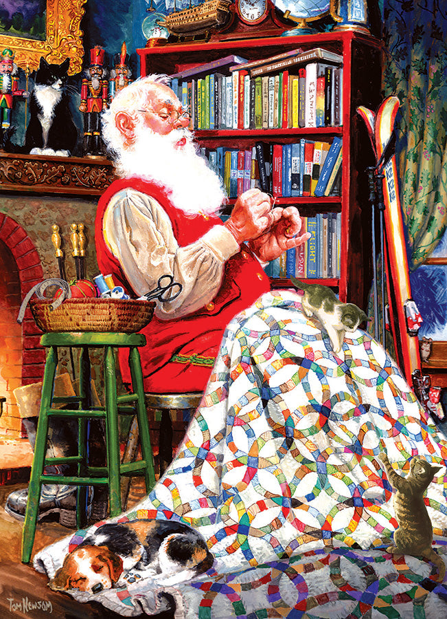 Ci courte du Père Noël (1000pcs)