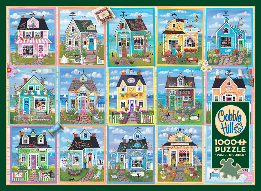 Seaside Shops, Kate Leo (1000pcs)