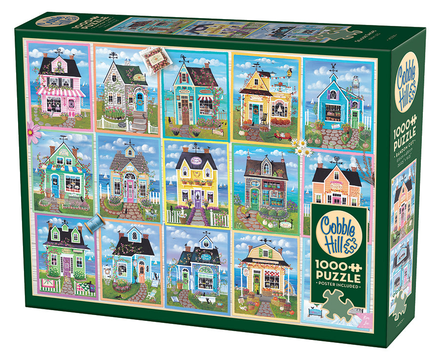 Seaside Shops, Kate Leo (1000pcs)