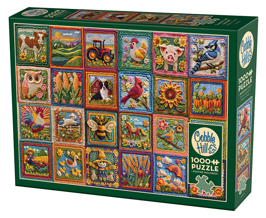 Country Life Crochet, Jessica White (1000pcs)