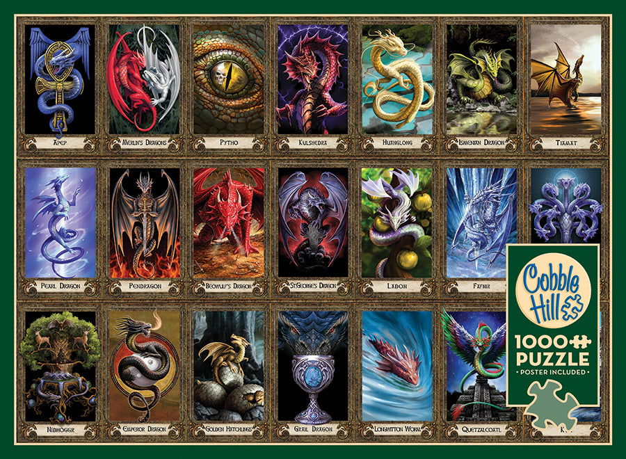 Dragon Oracle, Anne Stokes (1000pcs)