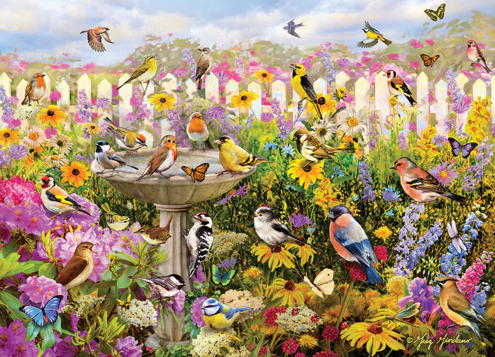 Backyard Bird Bath, Greg Giordano (1000pcs)