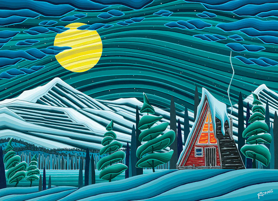 Tranquillité hivernale, Robbie Craig (1000 pièces) 