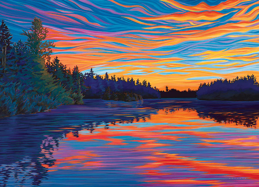 Coucher de soleil (1000 pièces) 