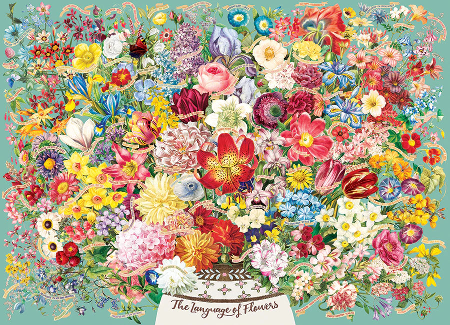 Le langage des fleurs (1000 pièces) 