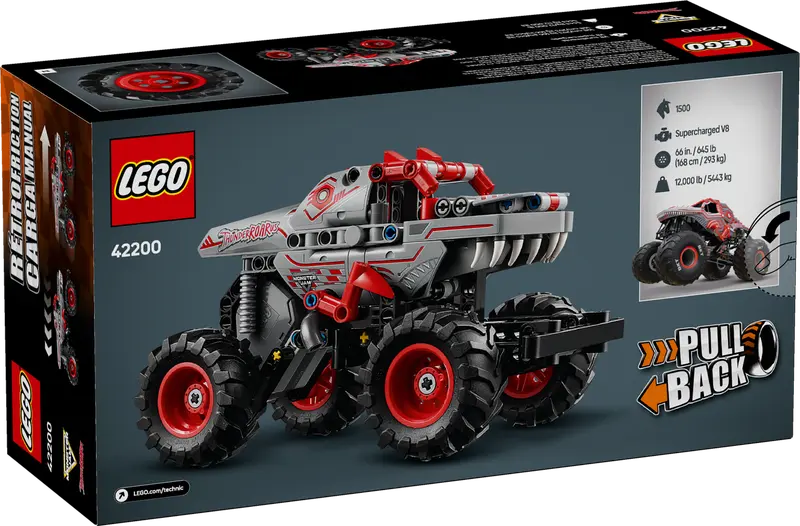 LEGO® - Technic™ - Monster Jam™ ThunderROARus™ Pull-Back