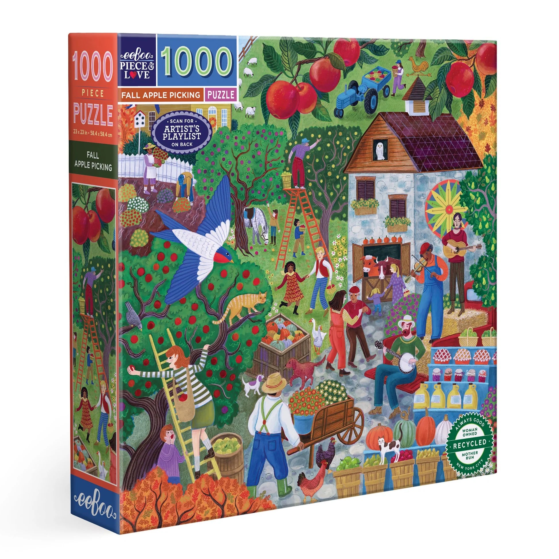 Cueillette de pommes d'automne (1000 pièces) 