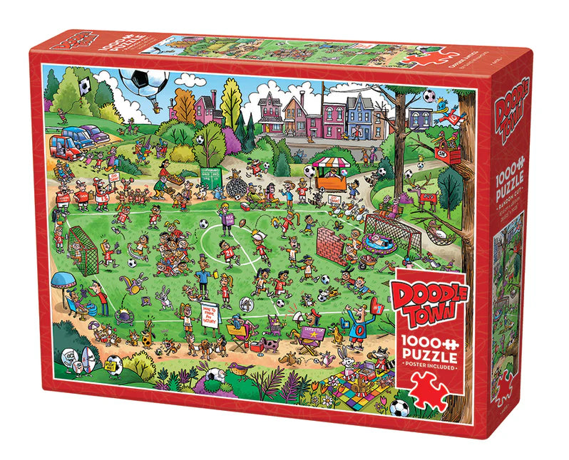 DoodleTown: Offside Antics, Dave Whamond (1000pcs)