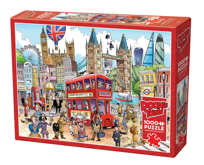 DoodleTown: London Calling, Dave Whamond (1000pcs)