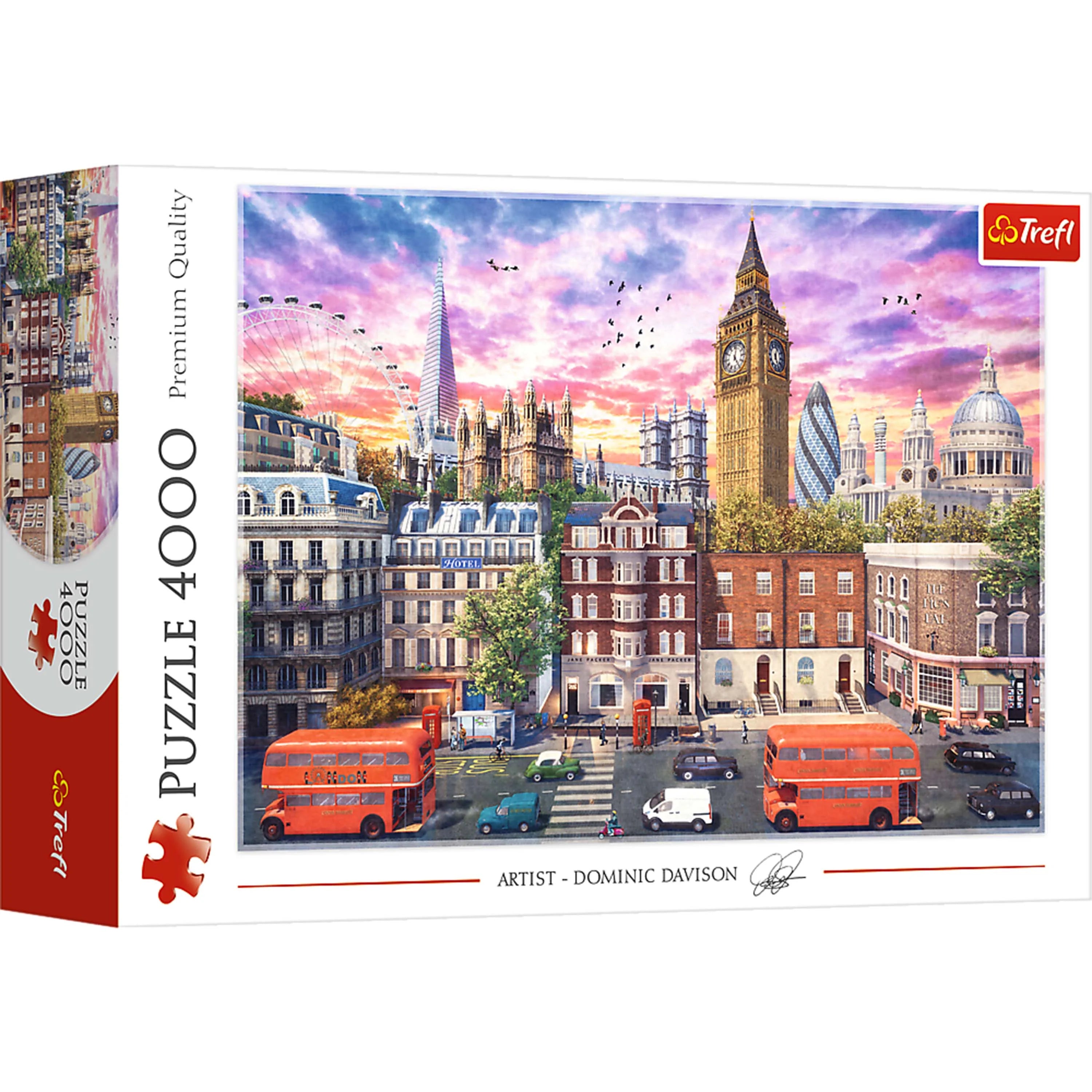 DMG Walking Around London, Dominic Davison (4000pcs) (VERY DAMAGED BOX)