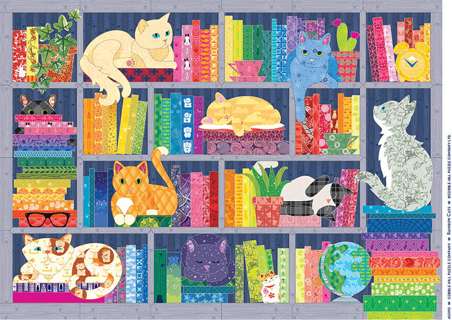 Chats arc-en-ciel (500pcs)