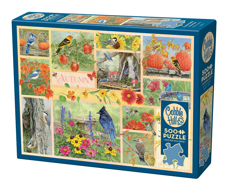 Garden Birds in Autumn (500pcs)