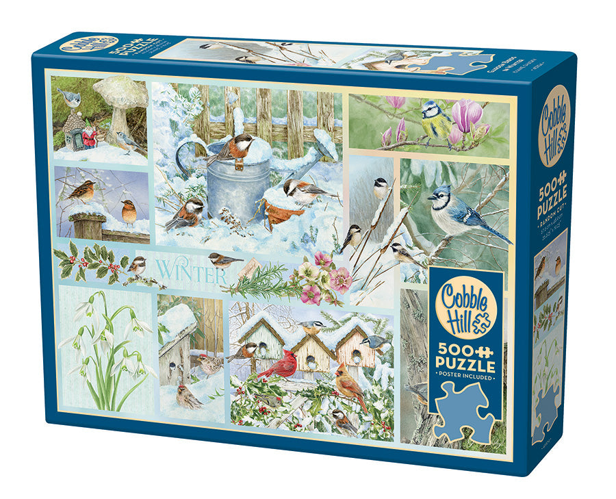 Garden Birds in Winter (500pcs)