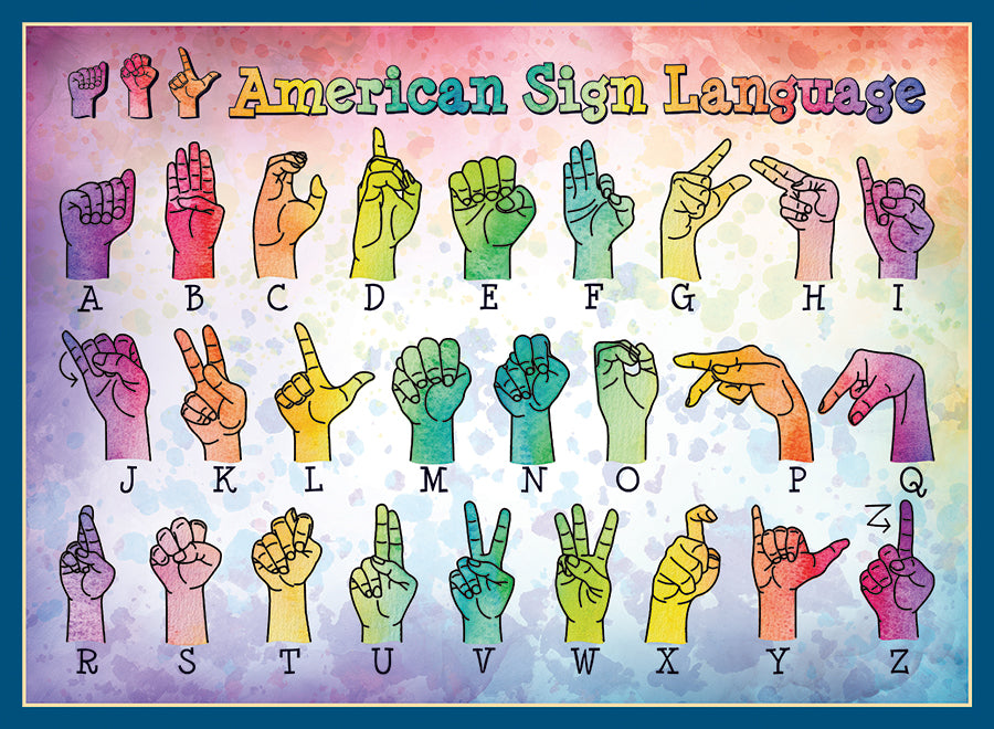 American Sign Language (500pcs)