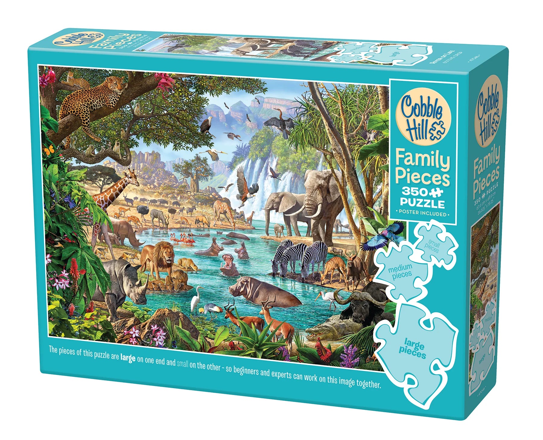 River of Life, Steve Crisp (350pcs - Family Puzzle)
