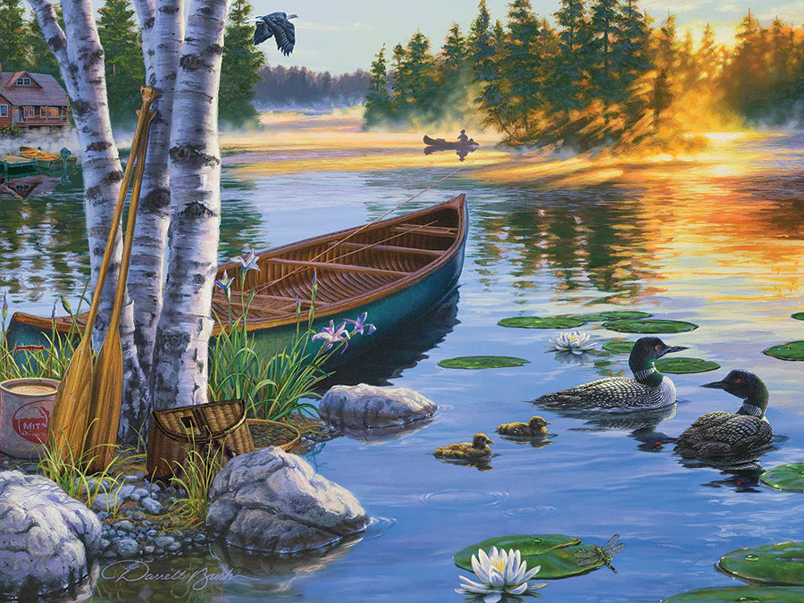 Morning on the Lake, Darrell Bush (275 large)