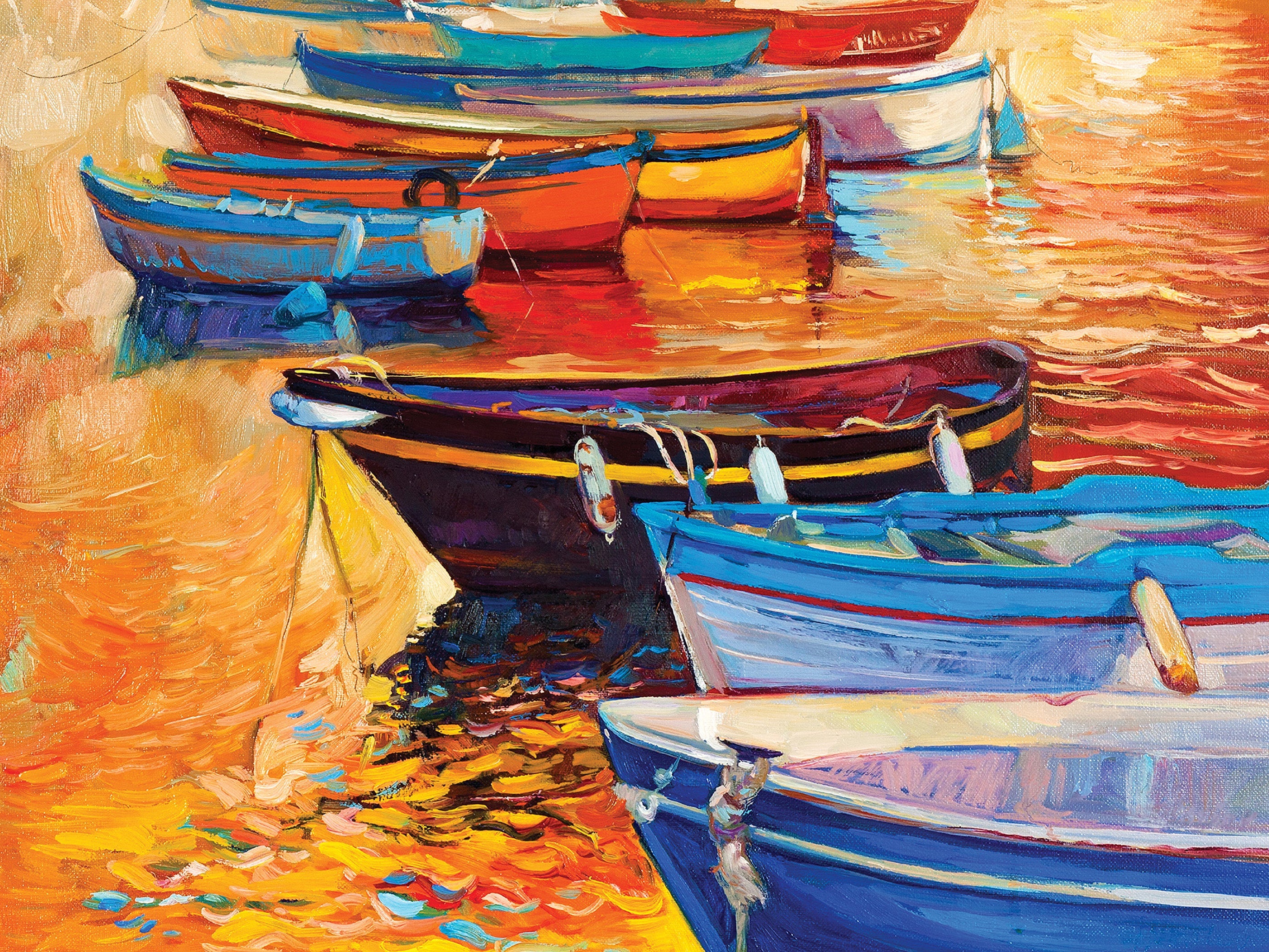 Bateaux PFG d'affilée (500pcs) (utilisation / utilisée - puzzles pour de bon)
