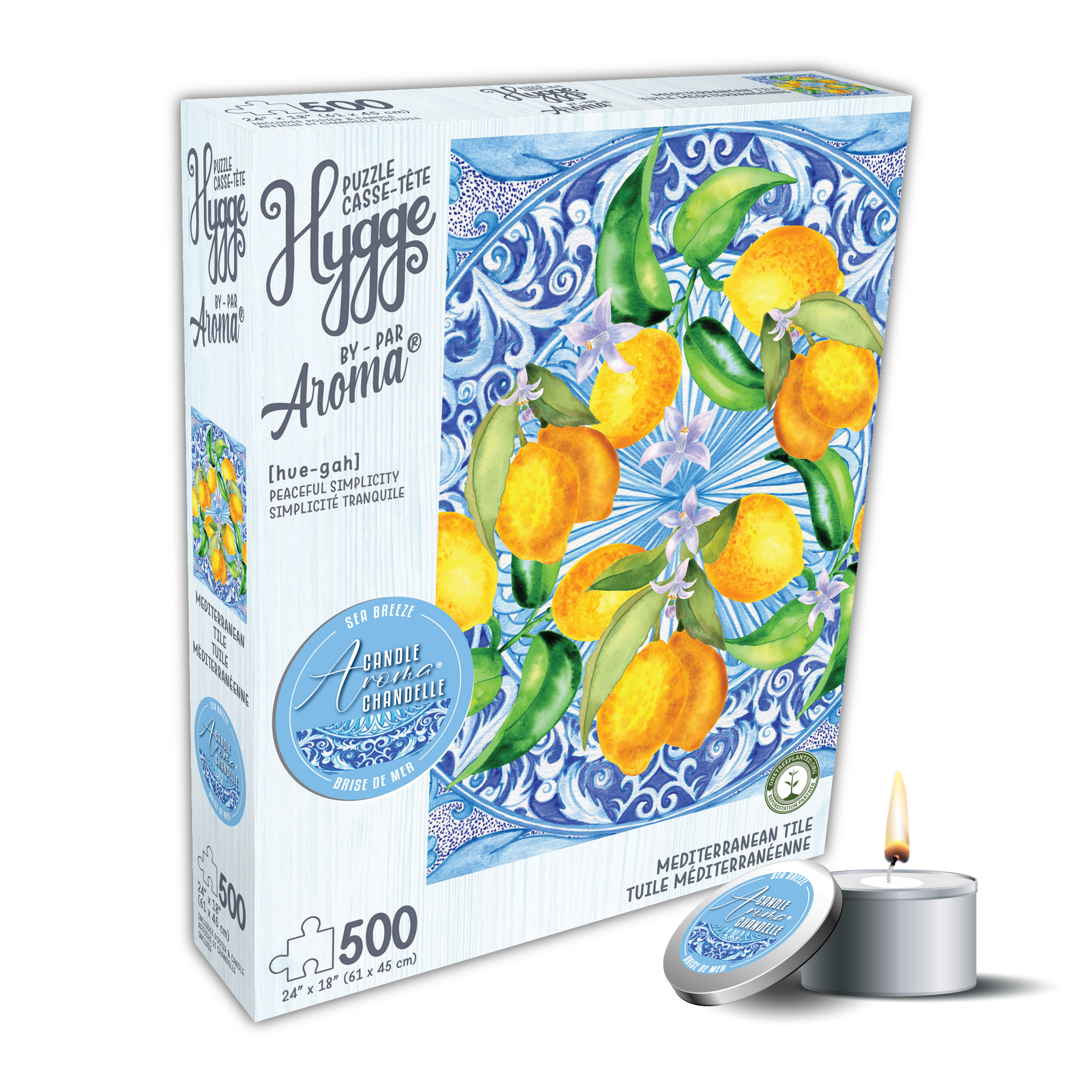 Hygge - Mediterranean Tile (BONUS Candle) (500pcs)