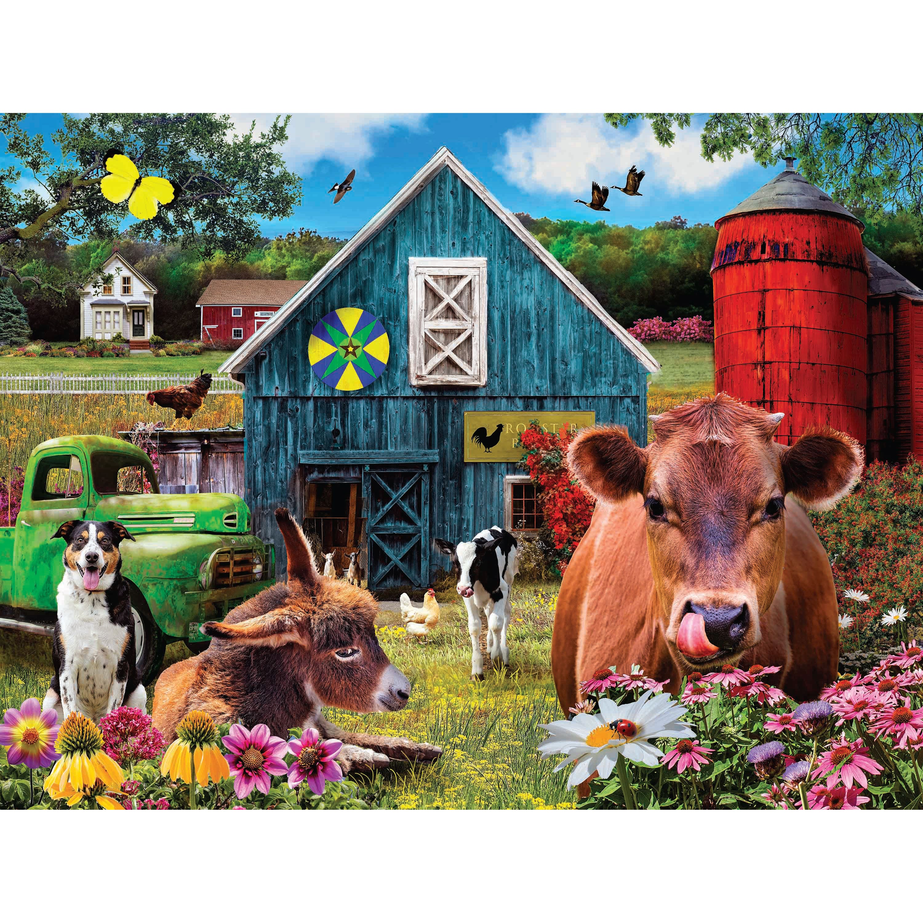 Karen Burke Collection - Rooster Hollow, Karen Burke (550pcs)