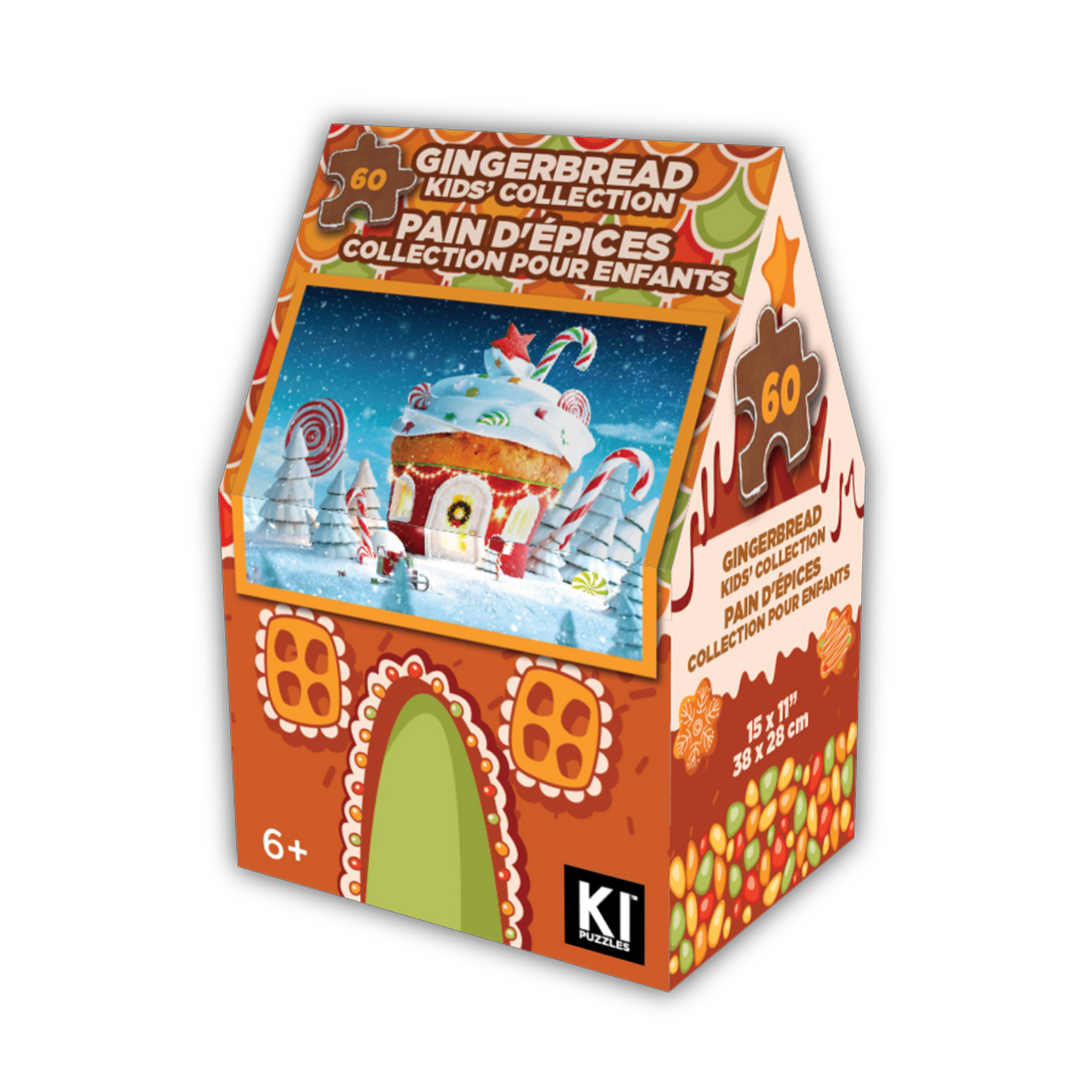 Gingerbread Kids' Collection - Gingerbread Cake (60pcs)