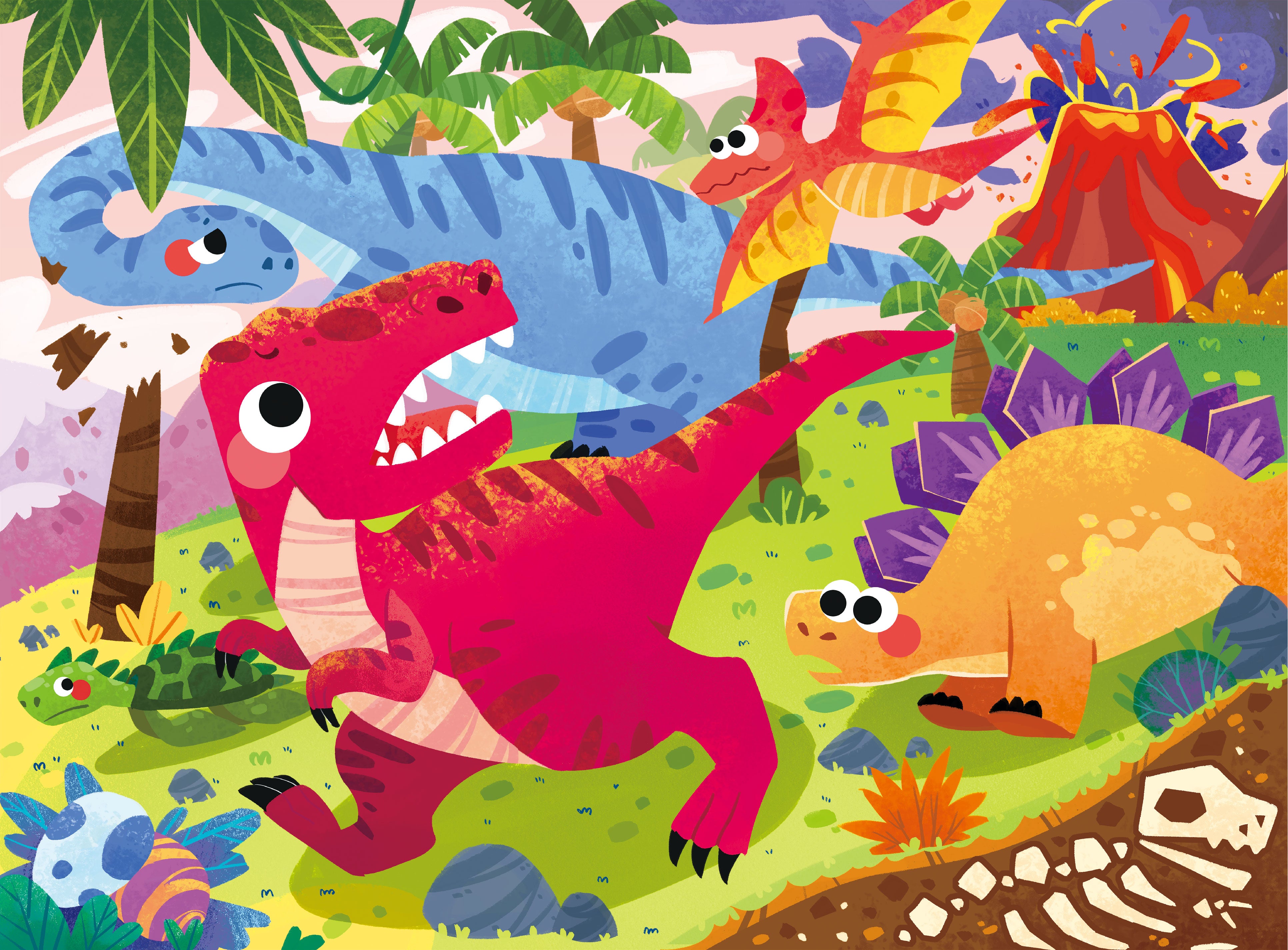 Discovery Puzzle - The Dinosaur Era (48pcs)